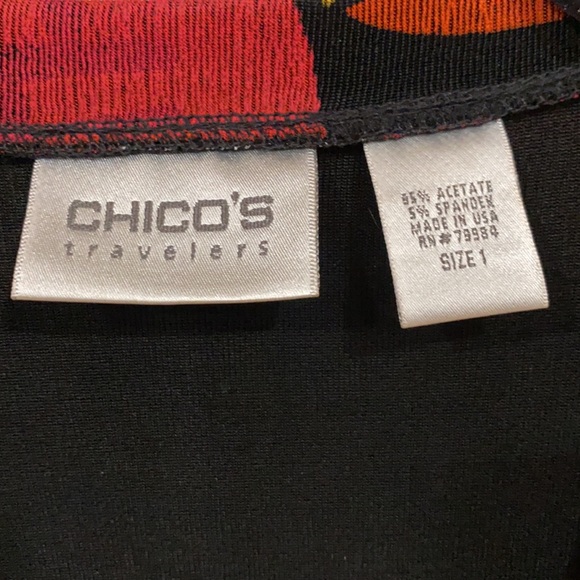 Chicos Travelers V-neck Tunic - Picture 4 of 8